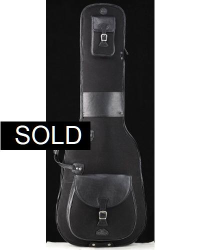 Harvest Bass Bag Buffalo Nappa Polyamide canvas Black